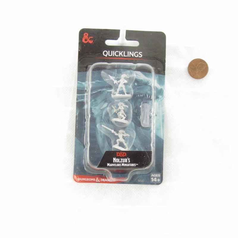 WZK90587 Quicklings Nozurs Marvelous Miniatures D&D Unpainted Miniatures