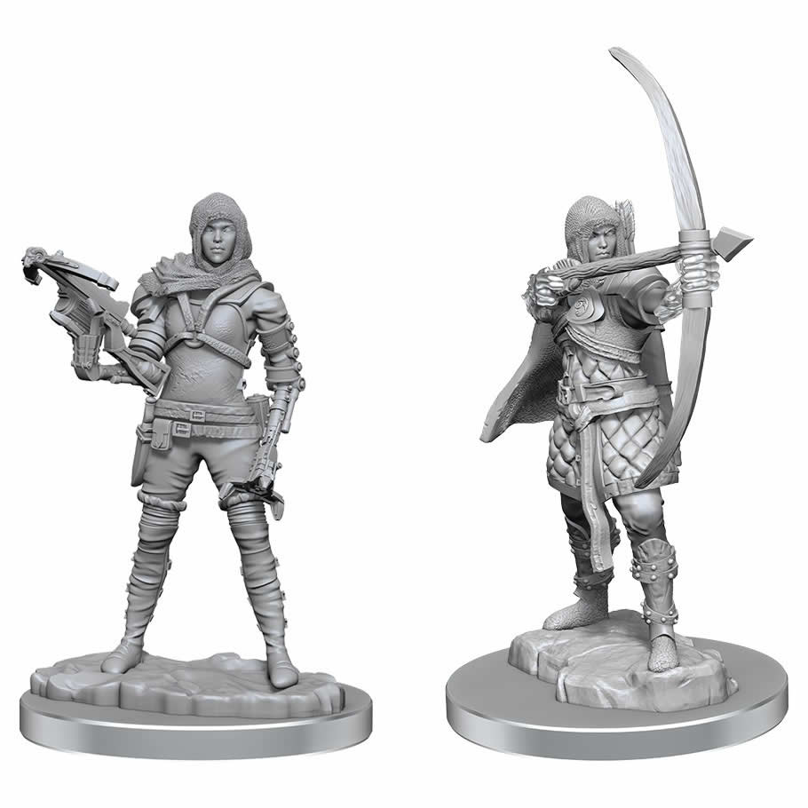 Human Rogue Miniature Figure WizKids Deep Cuts Unpainted Miniatures WizKids