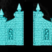 Graveyard of Sorrows Scatter Terrain (Gate, Tombstones, and Statue)