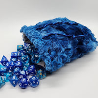 Wall of Water Minky Dice Bag