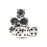 Warpips: Chainmail Silver - 10 - 12mm D6