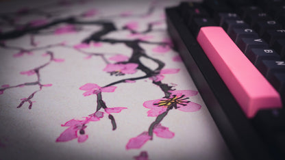 "Whispers of Sakura" — Cherry Blossom Deskmat