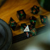 Witchwood Heart Liquid Core DND Dice Set