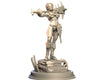 Xilaya - Female Human Barbarian Miniature - Blade & Fury