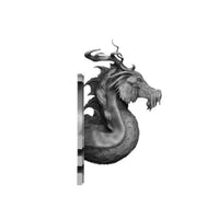 Yellow Chromatic Dragon Wall-Mountable Bust