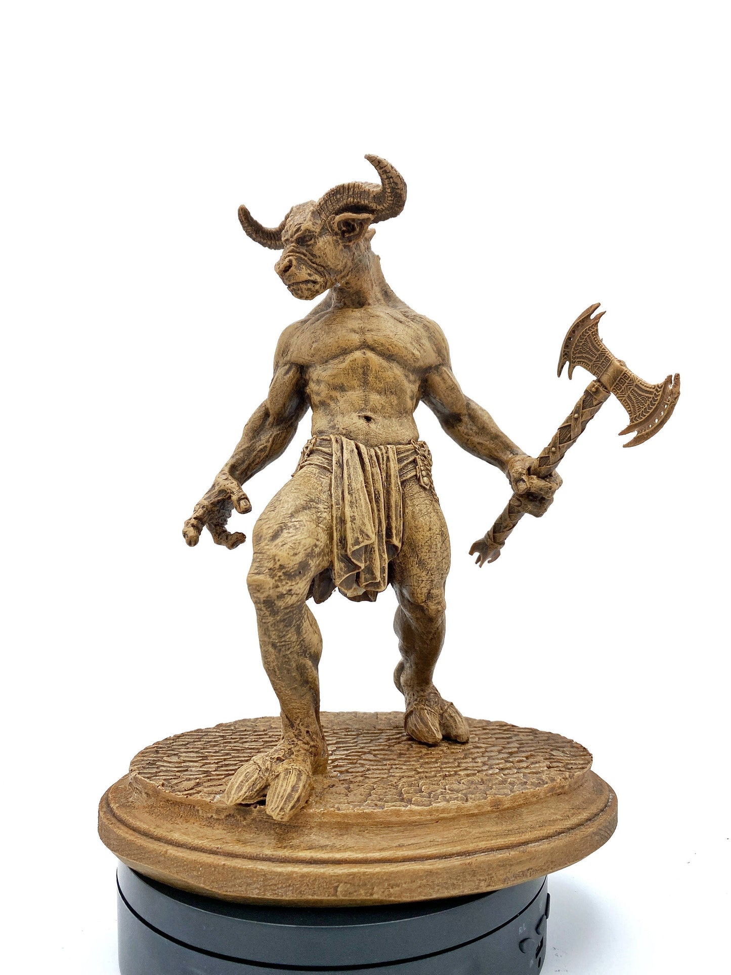 Minotaur Statue – Hand Painted Greek Mythology Resin Figurine