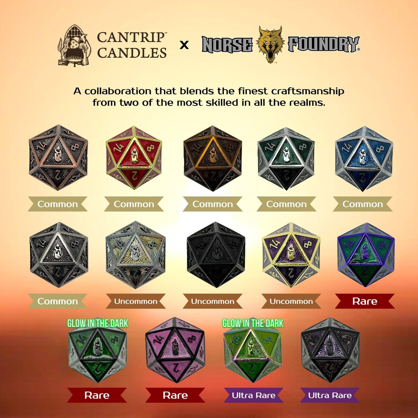 Cantrip Candles - A Viking's Welcome (16 oz Glass Candle)