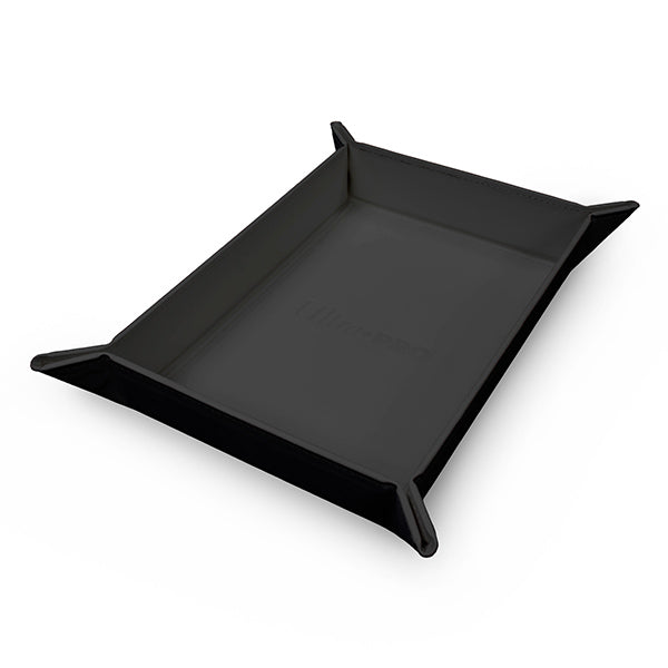 Dice Tray: Vivid Magnetic Foldable - Black