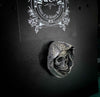 Santa Muerte/ Grim Reaper Magnet, Hand Painted Resin Sculpture | Mythic Fantasy Decor | Santa Muerte Magnet for Fantasy and Gothic Decor