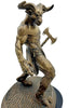 Minotaur Statue, Hand Painted Resin Sculpture | Mythical Creature Figurine | Unique Legendary Minotaur Monster Figurine. Fantasy Art Decor