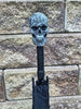 Ornate Skull Umbrella, Hand Sculpted Resin | Victorian Gothic Umbrella/Parasol | Fantasy Cosplay Fantasy Skull Umbrella, Gothic Accessory