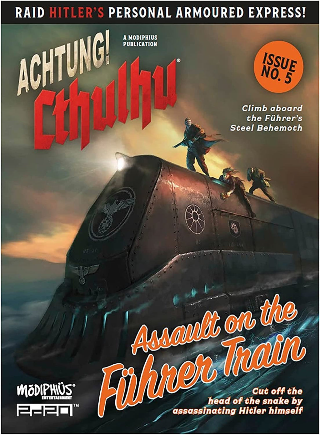 Achtung! Cthulhu 2d20: Assault on the Fuhrer Train