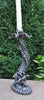 Helix Ossuary Spine Candlestick Holder, Hand Sculpted Resin Sculpture| Spooky Gothic Candle,Spine Candle for Halloween Gift and Gothic Decor