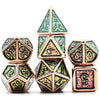 Adventurer Dwarven Metal Plating Dice Set