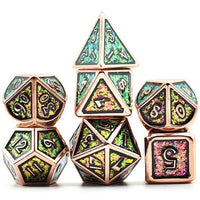 Adventurer Dwarven Metal Plating Dice Set