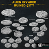 Alien Invaded Ruined City