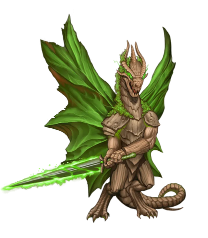 Battlezoo Dragons: Leshy Dragons for Foundry VTT