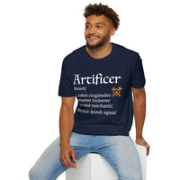 Artificer Class Definition T-Shirt – Funny DnD Definition Tee