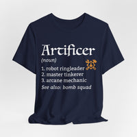 Artificer Class Definition T-Shirt – Funny DnD Definition Tee