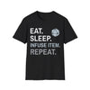 Artificer T-Shirt – 'Eat, Sleep, Infuse Item, Repeat'