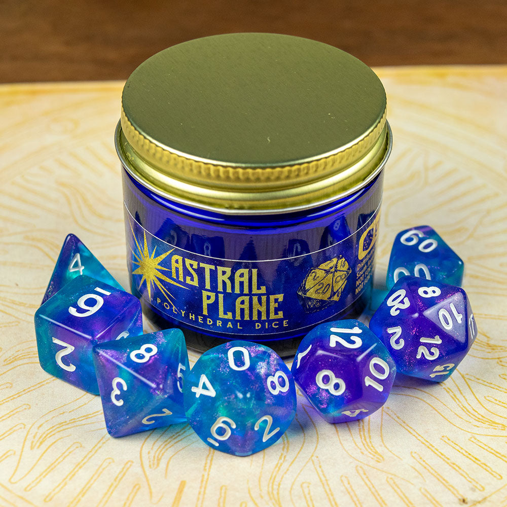 Astral Plane Dice Set