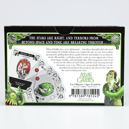 Cthulhu Gloom Card Game | Lovecraftian Horror on Transparent Cards