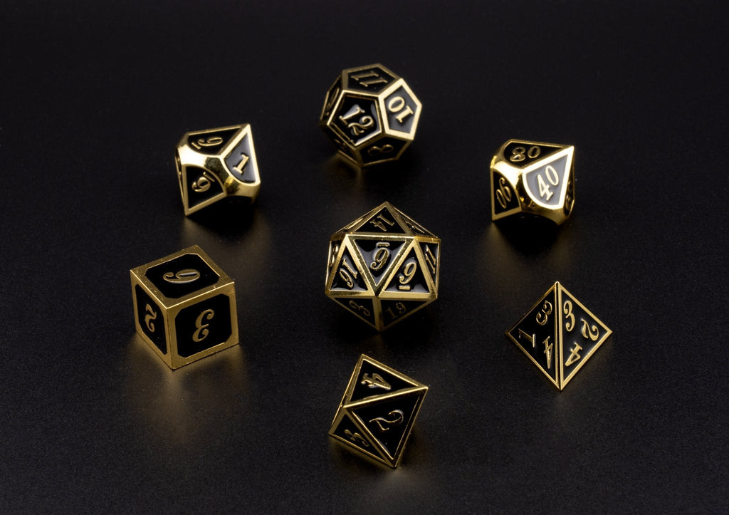 Auric Eclipse Dice Set