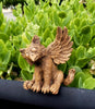 Baby Griffin Statue, Hand Painted Resin Sculpture | Mythical Creature Figurine | Unique Legendary Baby Griffin Figurine. Fantasy Art Gift
