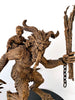 Krampus Statue, Large Version,  Hand Painted Resin Sculpture | Mythical Creature Figurine | Dark Christmas Demon, Gothic Folklore Decor