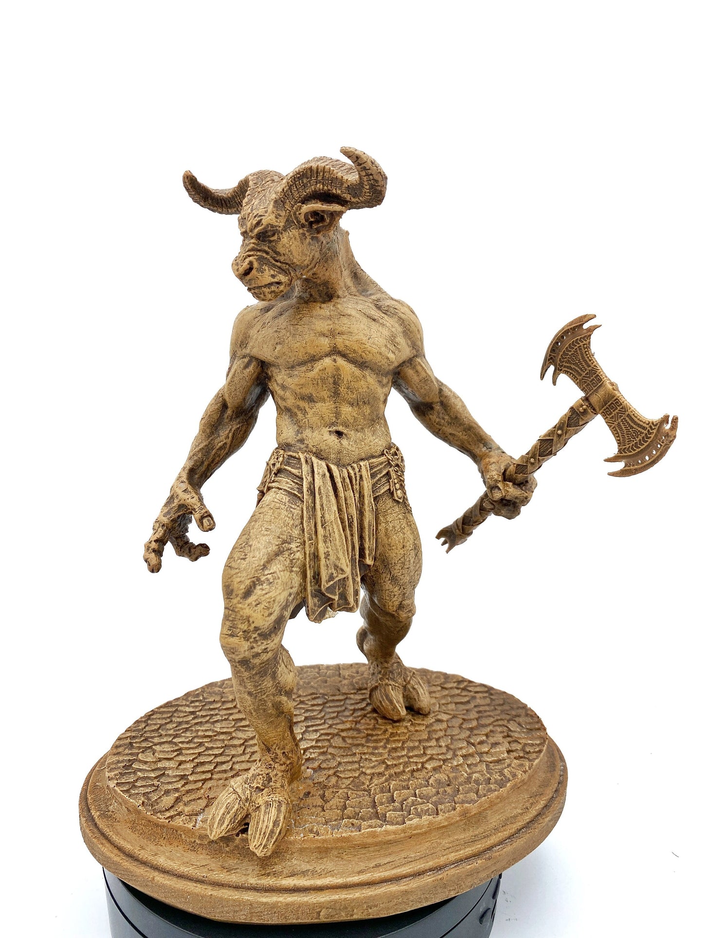 Minotaur Statue – Hand Painted Greek Mythology Resin Figurine