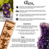 Greek Amethyst Stone Dice Set - Dice Around the World Collection