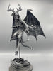 Angel of Death Statue, Hand Painted Resin | Mythic Creature Figurine | Myths and Legends Monster Statue | Demon Statue for Gothic Home Decor