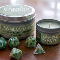 Bamboo Grove Gaming Candle
