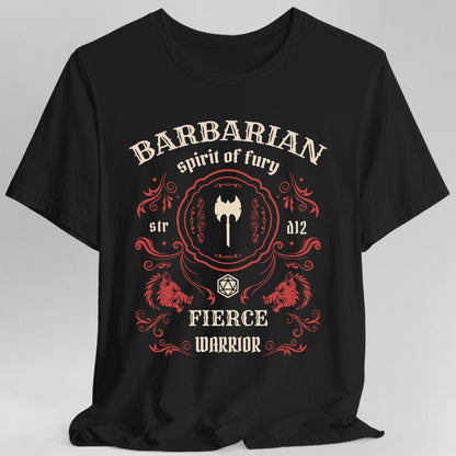 Barbarian Class Vintage Label T-Shirt