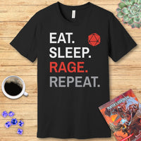 Barbarian T-Shirt – Eat Sleep Rage Repeat