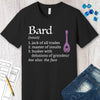 Bard Class Definition T-Shirt – Funny DnD Definition Tee