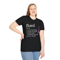 Bard Class Definition T-Shirt – Funny DnD Definition Tee