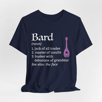 Bard Class Definition T-Shirt – Funny DnD Definition Tee