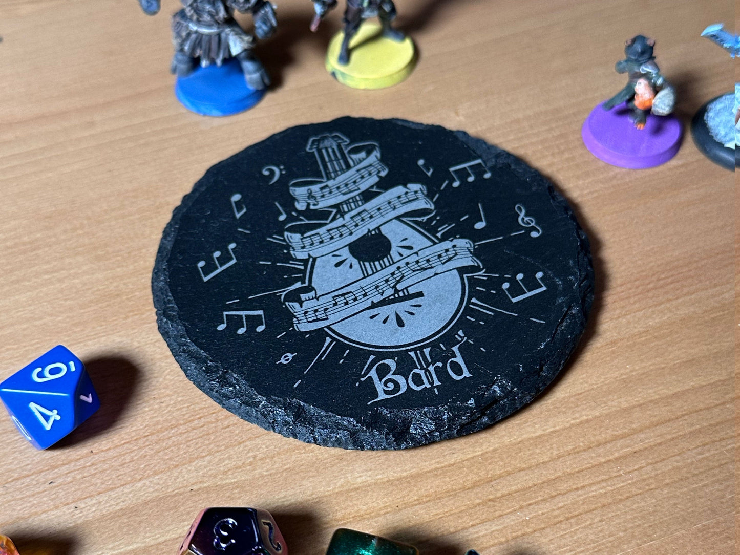 D&D Class Slate Coaster
