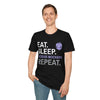 Bard T-Shirt – 'Eat, Sleep, Vicious Mockery, Repeat'