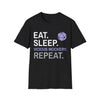Bard T-Shirt – 'Eat, Sleep, Vicious Mockery, Repeat'