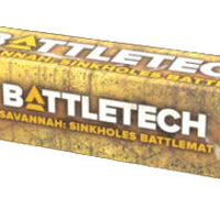 Battletech - Savannah Sinkholes/Mountain Lake Battlemat