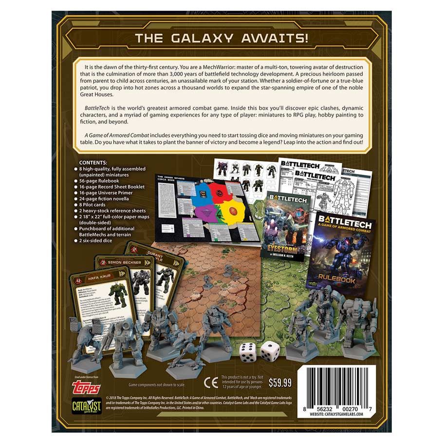 BattleTech: A Game of Armored Combat - Complete Starter Boxed Set