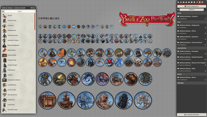 Battlezoo Bestiary for Foundry VTT