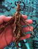 Scarecrow Ornament, Hand Painted Resin Sculpture | Gothic Halloween Nightmare Creature Figurine | Dark Folklore Art for Spooky Holiday Decor