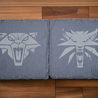 Monster Slayer Slate Coaster Set (5pc) – Schools of the Hunt