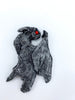 Mothman Magnet, Hand Painted Resin Sculpture | Cryptid Fantasy Decor | Moth Man Magnet for Horror and Gothic Decor