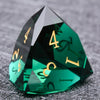 Bear Dice DND Multi-Sided Engraved Glass Gemstone Dice Set
