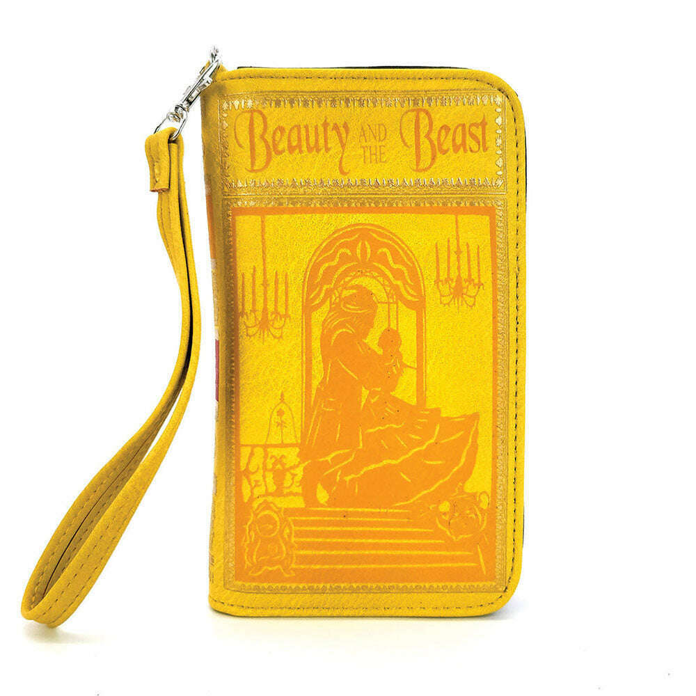 Beauty And The Beast Book Wallet Wristlet