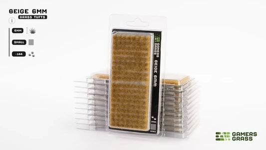 Gamers Grass | Grass Tuft | Small 6mm | Beige